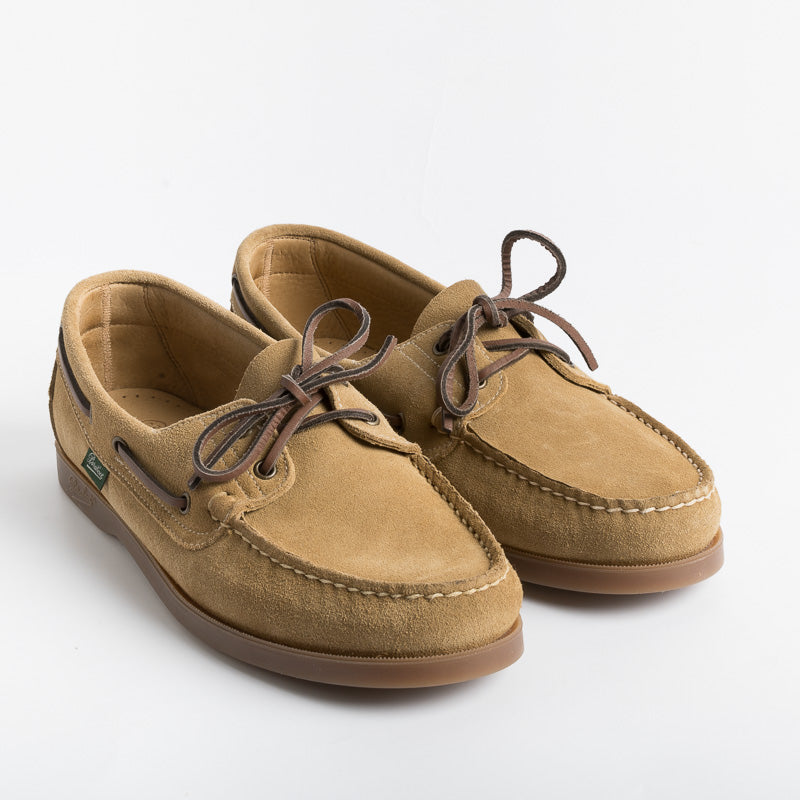 PARABOOT - BARTH MARINE 780525 - Camoscio Miele Scarpe Uomo Paraboot