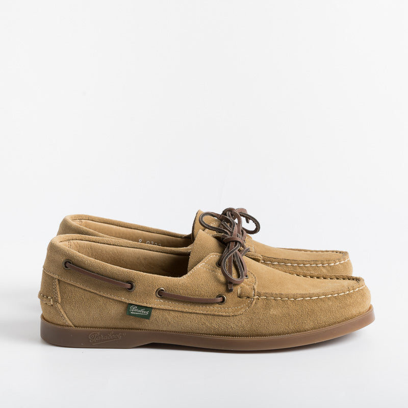 PARABOOT - BARTH MARINE 780525 - Camoscio Miele Scarpe Uomo Paraboot