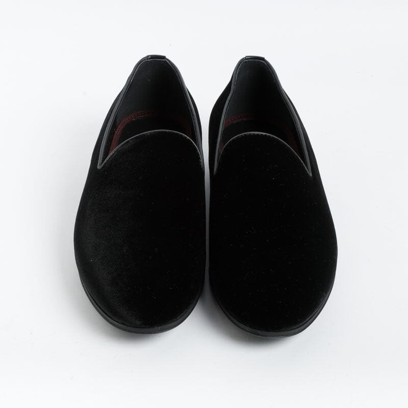 HENDERSON - Mocassino - CASINò - Velluto nero Scarpe Uomo HENDERSON