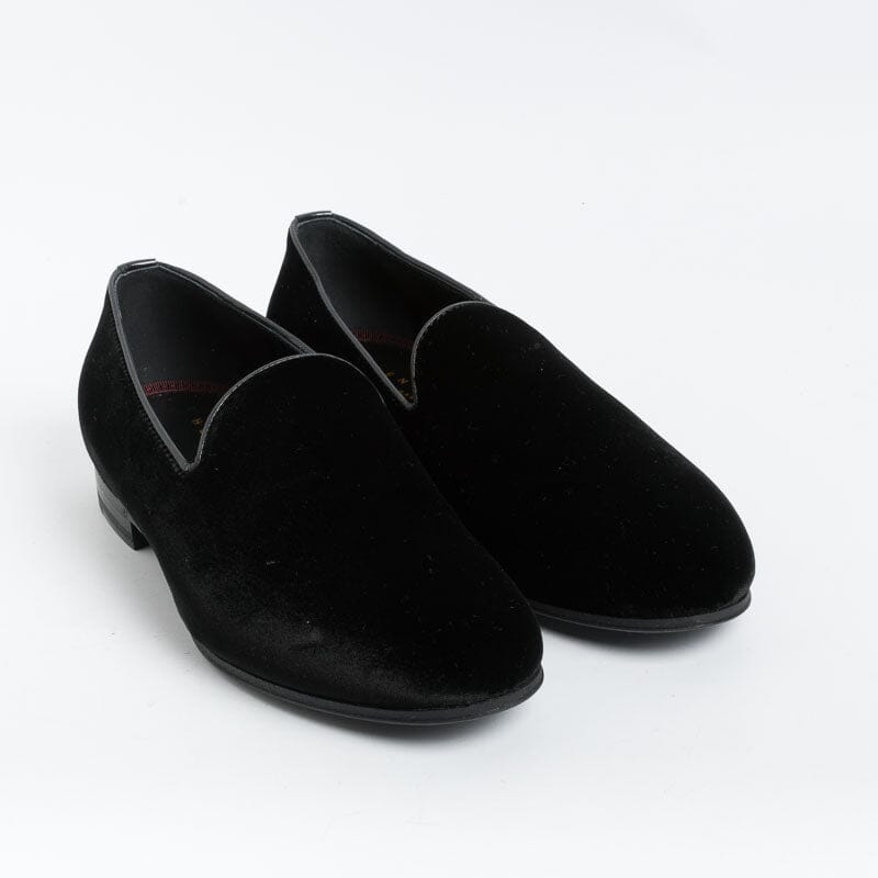 HENDERSON - Mocassino - CASINò - Velluto nero Scarpe Uomo HENDERSON