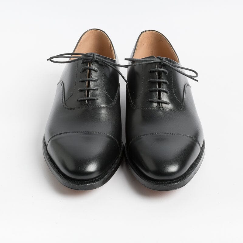 CROCKETT & JONES - Derby Francesina - Connaught - 27742A - Pelle Nero Scarpe Uomo CROCKETT & JONES