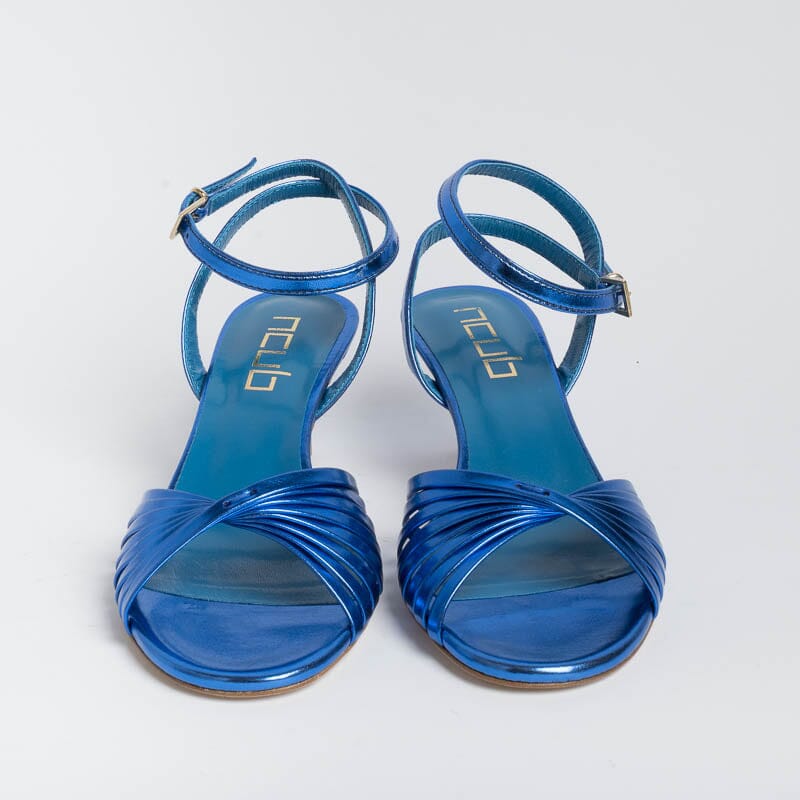 NCUB - Sandalo - Luna 21 - Laminato Bluette Scarpe Donna NCUB