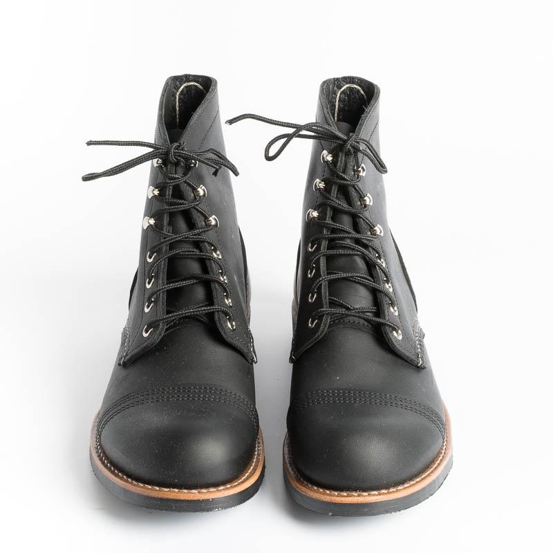 RED WING - Polacco 08084 - Iron Ranger - Black Scarpe Uomo Red Wing Shoes