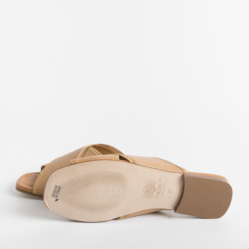 PEDRO MIRALLES - Mules - 18051 - Camel Scarpe Donna Pedro Miralles