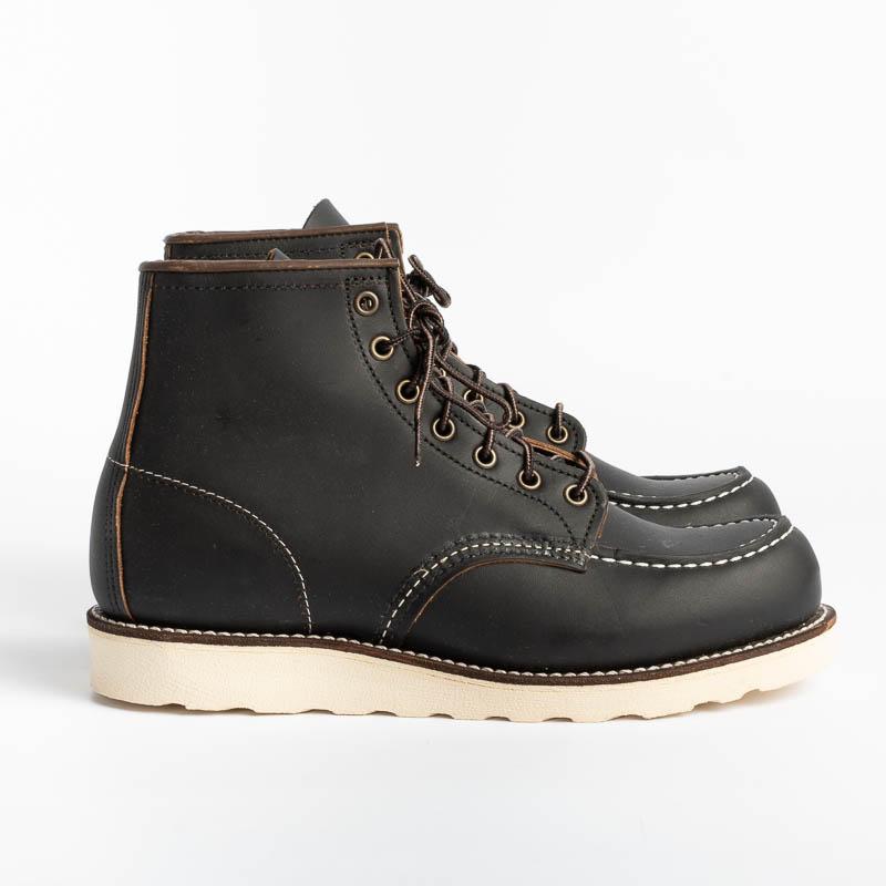 RED WING - Moc Toe 08849 - Black Scarpe Uomo Red Wing Shoes