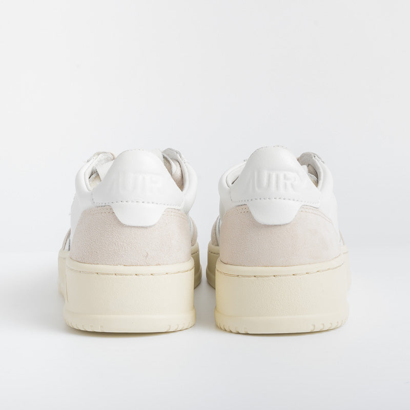 AUTRY LS33 - LOW WOM LEAT/SUEDE - Bianco Scarpe Donna AUTRY - Collezione donna