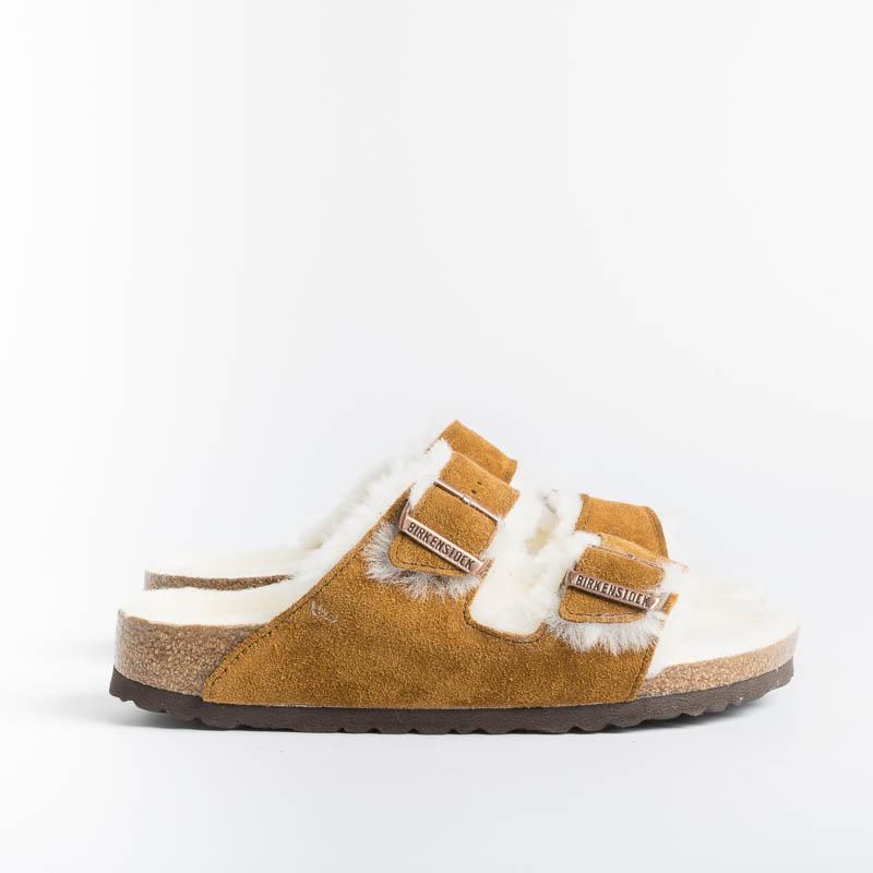 BIRKENSTOCK - 1001135 - Arizona Fur - Mink Scarpe Donna BIRKENSTOCK