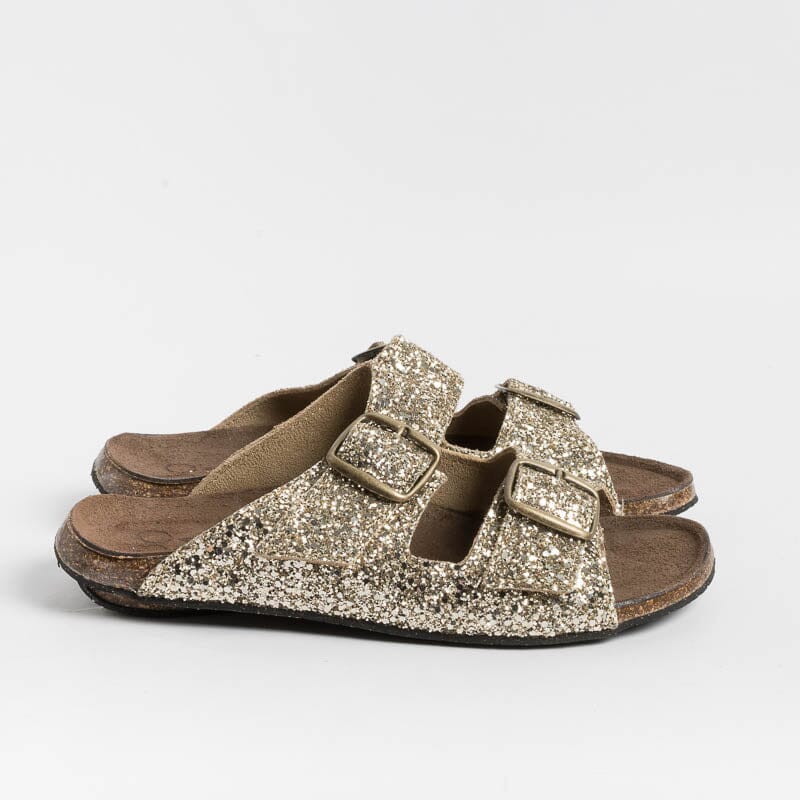 BOSABO - Sandali bassi - 430 - Glitter oro Scarpe Donna BOSABO