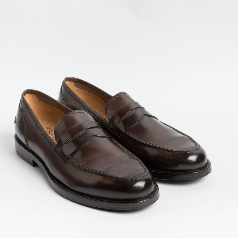 ALBERTO FASCIANI - Mocassino - 57020 - Edison - Mogano Scarpe Uomo ALBERTO FASCIANI