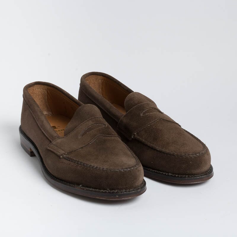 ALDEN - 6245F - Mocassino - Camoscio marrone Scarpe Uomo Alden