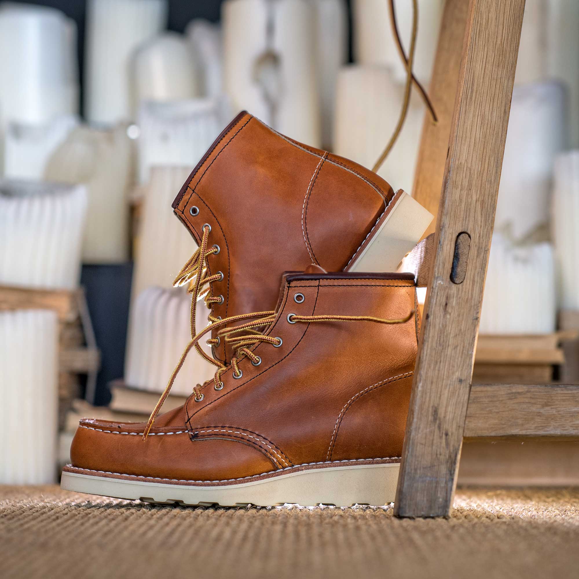 RED WING - Polacco Moc 875 - Oro Legacy Scarpe Uomo Red Wing Shoes