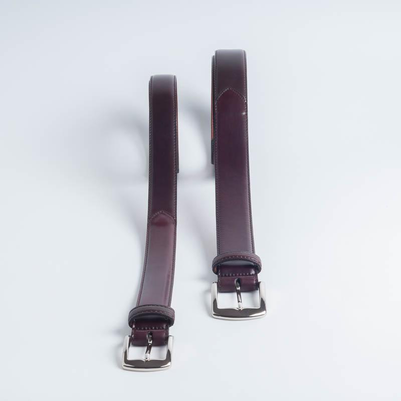 ALDEN - Cintura 0918 - Burgundy Accessori Uomo Alden
