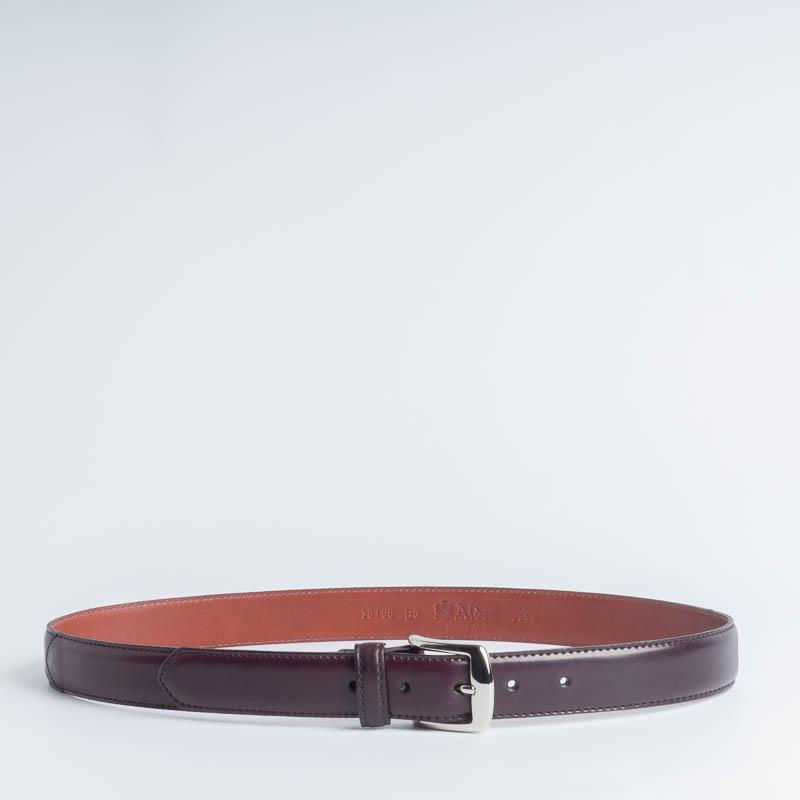 ALDEN - Cintura 0918 - Burgundy Accessori Uomo Alden
