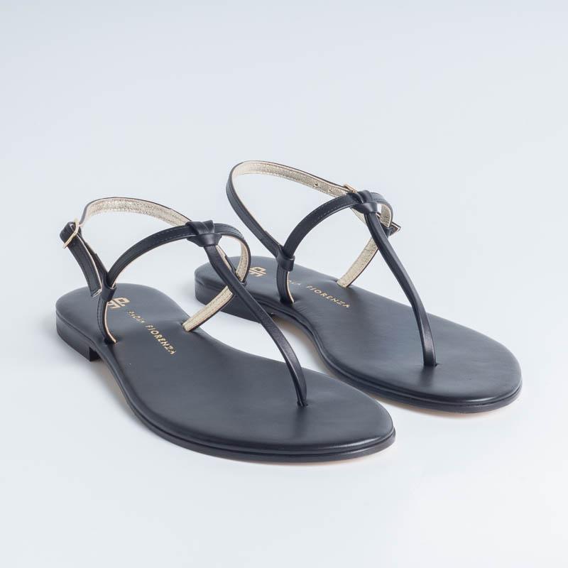 PAOLA FIORENZA - Sandalo nodino - Nero Scarpe Donna PAOLA FIORENZA