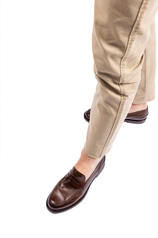 ALBERTO FASCIANI - Mocassino - 57020 - Edison - Mogano Scarpe Uomo ALBERTO FASCIANI