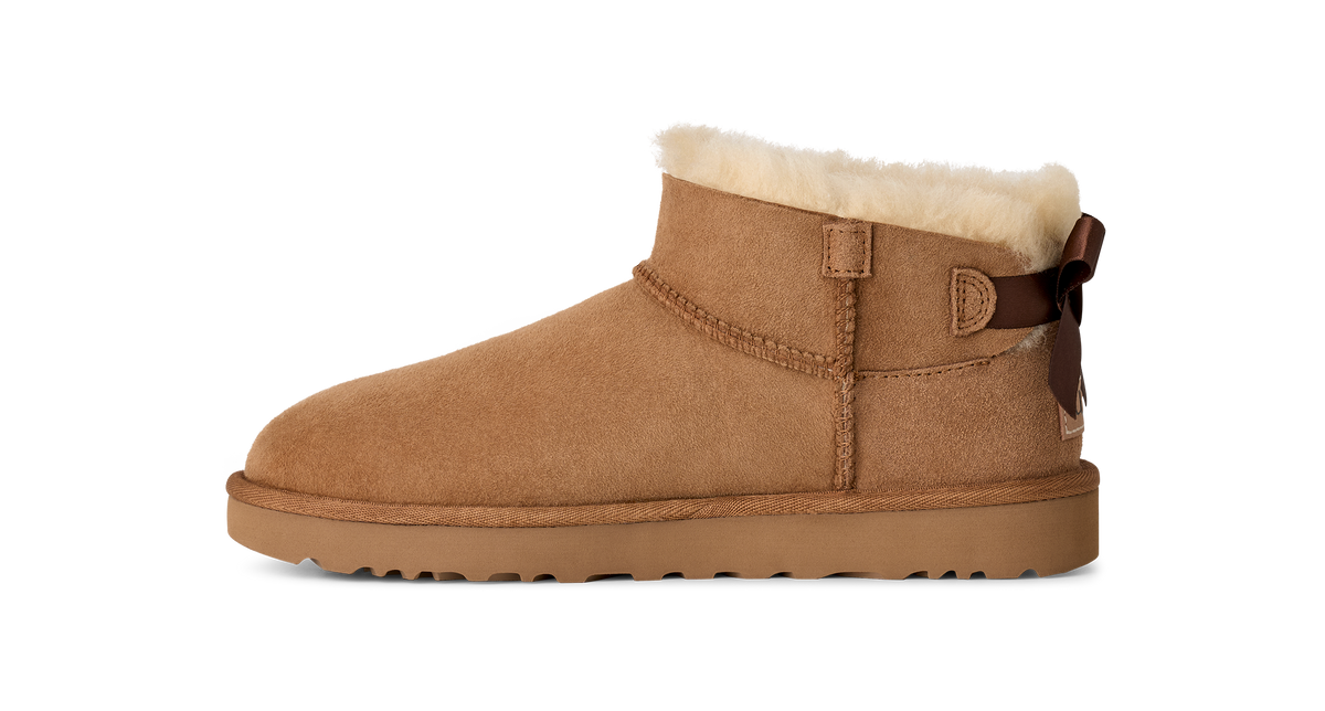 UGG - W Ultra Mini Bailey Bow - 1185491 - Chestnut