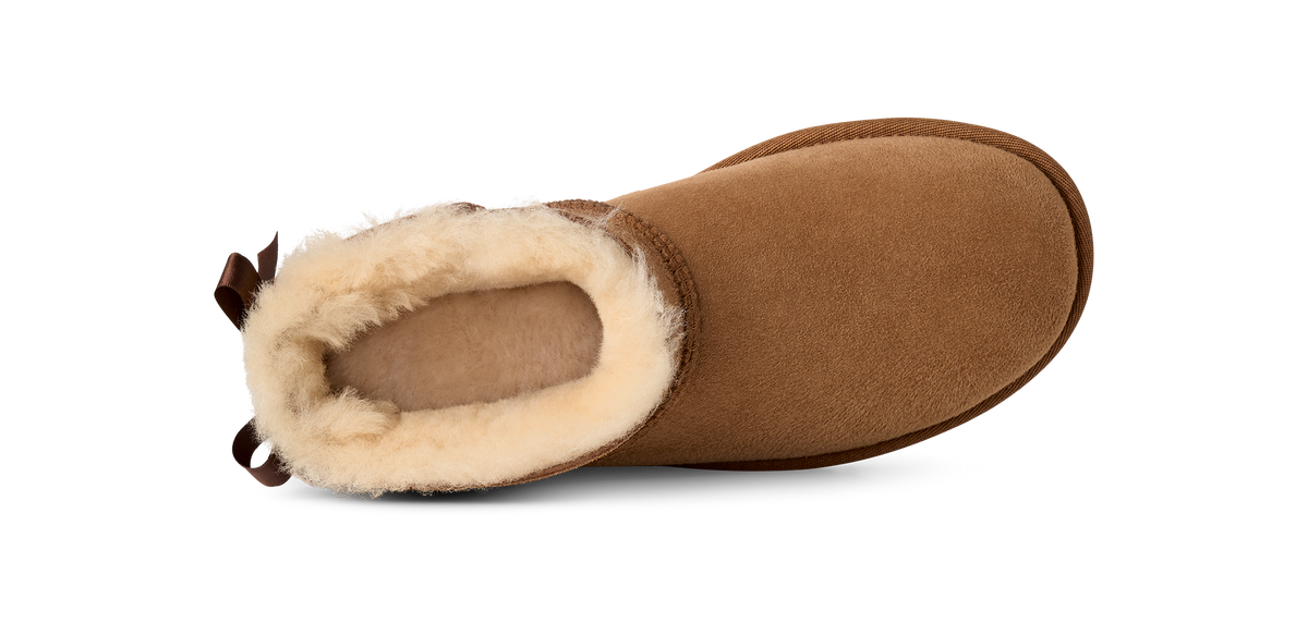 UGG - W Ultra Mini Bailey Bow - 1185491 - Chestnut