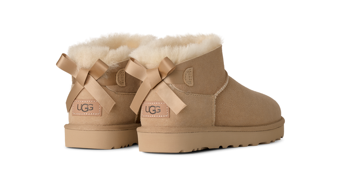 UGG - W Ultra Mini Bailey Bow - 1185491 - Sand