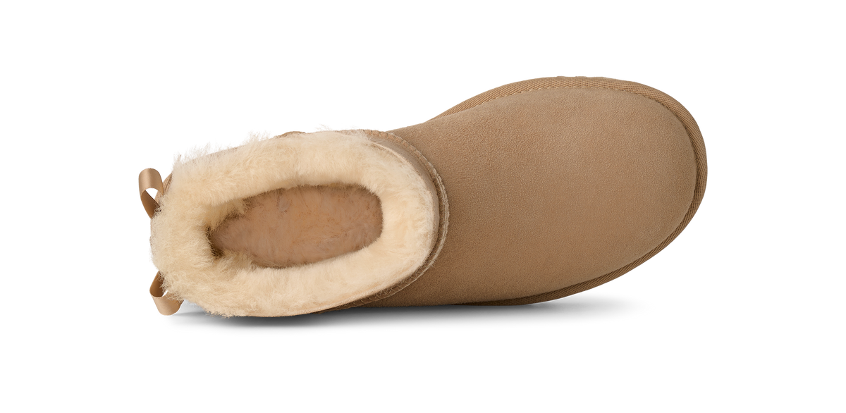 UGG - W Ultra Mini Bailey Bow - 1185491 - Sand