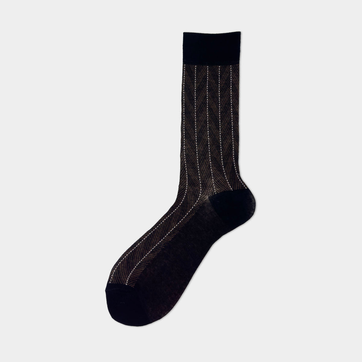 ALTO MILANO - Calzino Lungo - TUONO - Brown 021