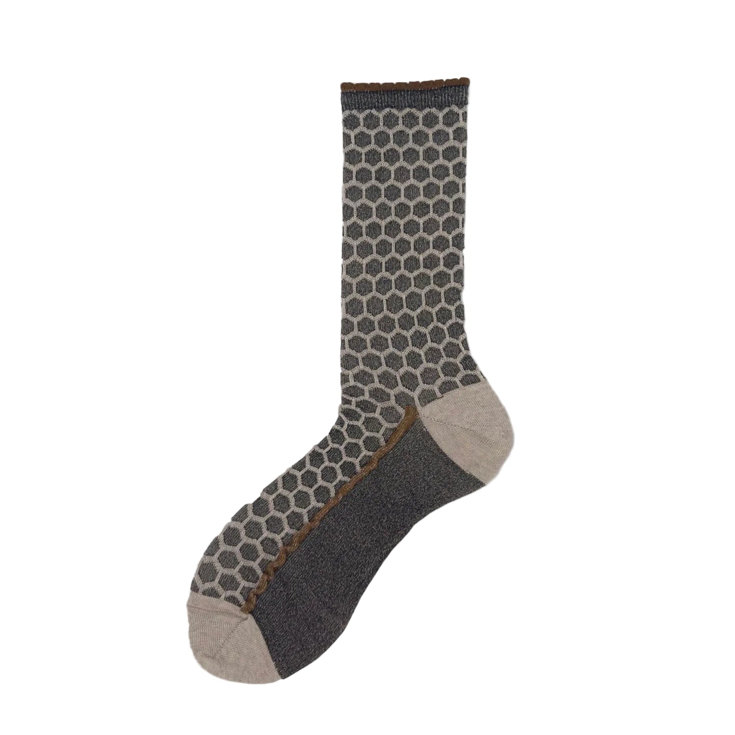 ALTO MILANO - Calzino Corto - SCINTILLA - Beige 062 Accessori Donna Alto Milano 