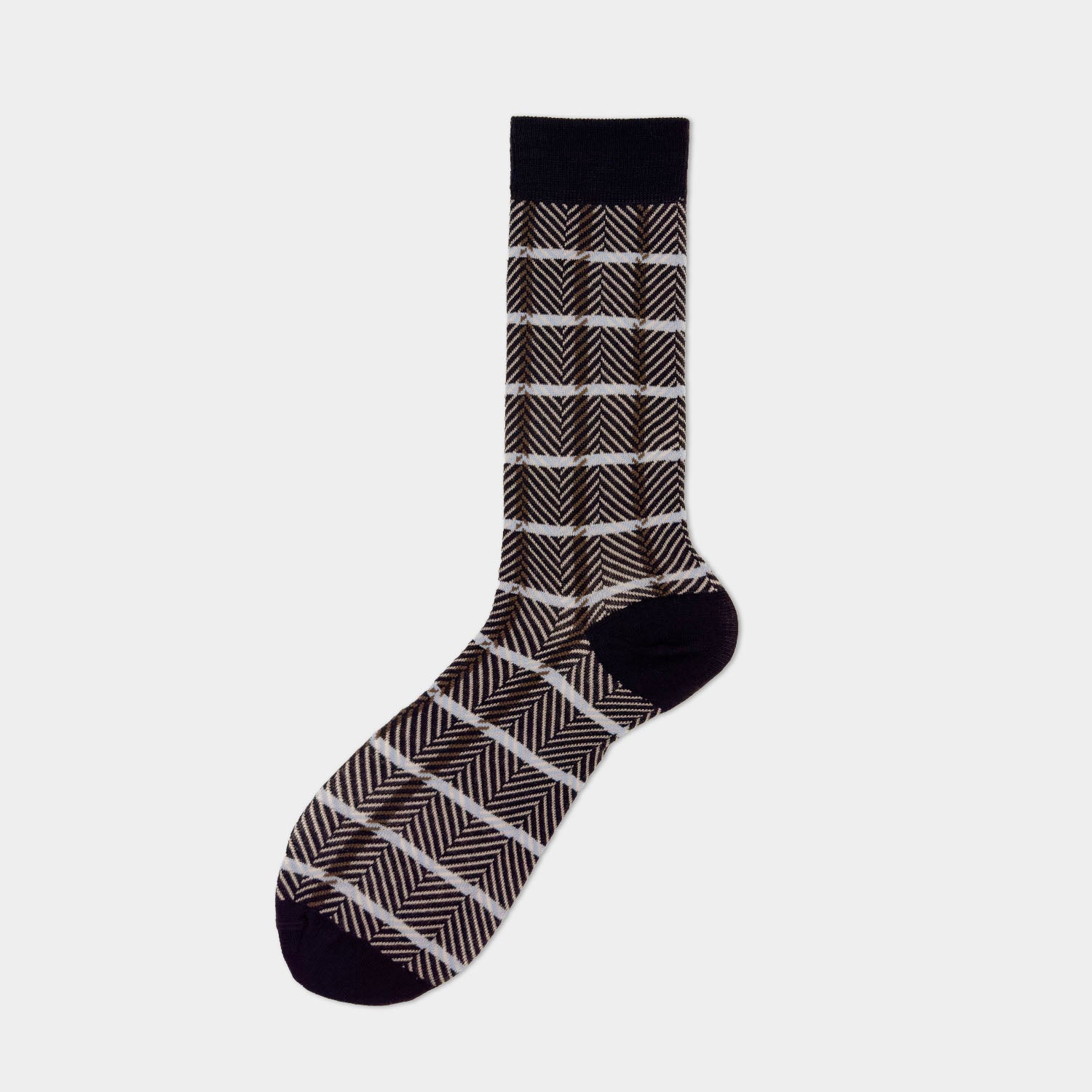 ALTO MILANO - Calzino Lungo - TORBA - Brown 005