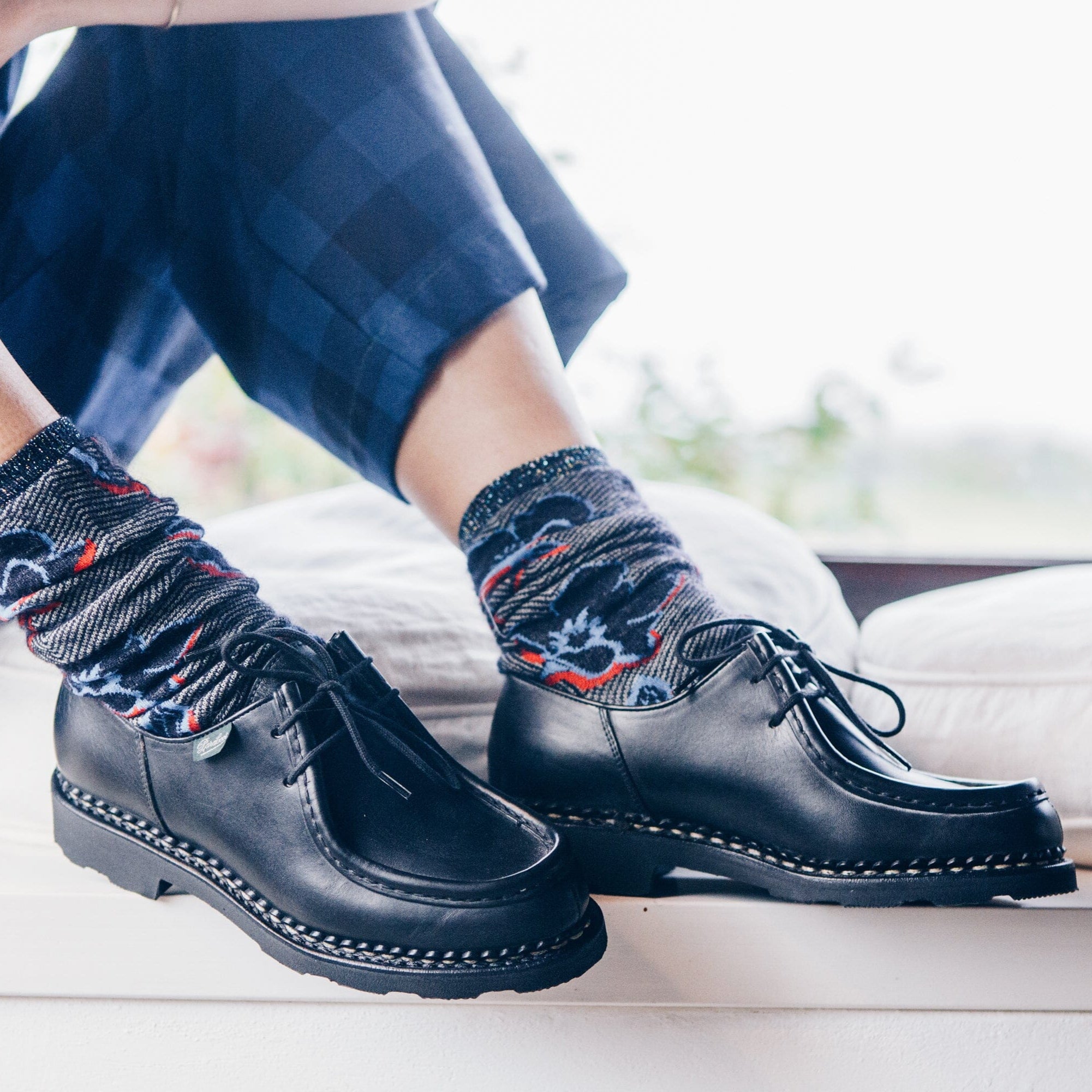 PARABOOT - 721204 - Allacciata Michael Griff - Lis Noir Scarpe Donna Paraboot 