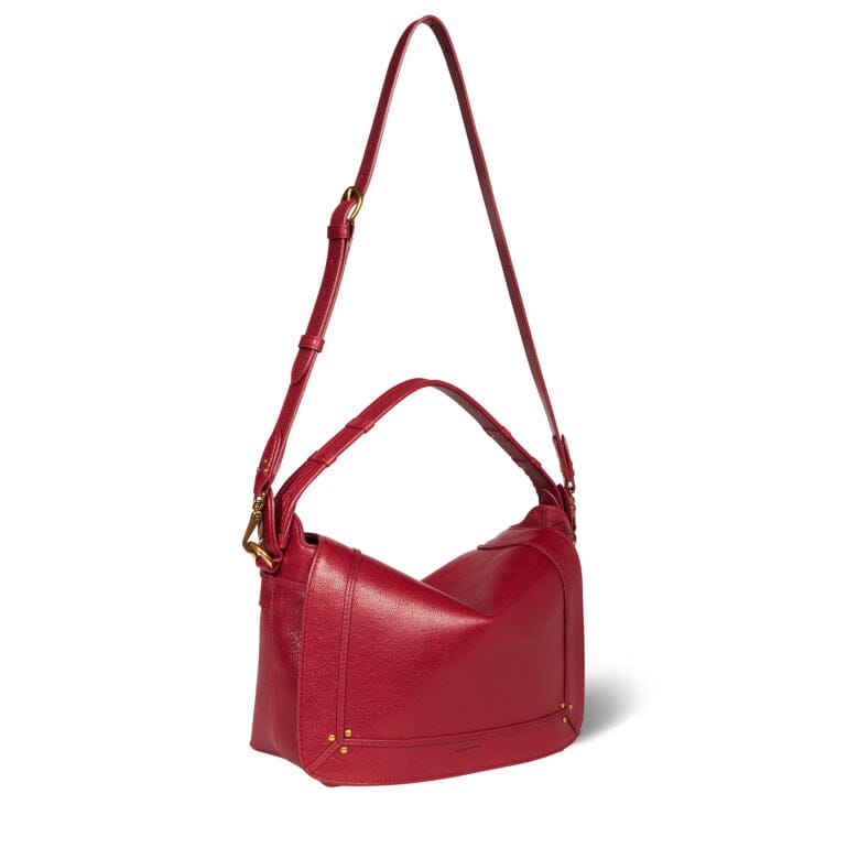 JEROME DREYFUSS - Borsa A Tracolla e a Mano - Pepito M - Rosso Ruby Borse Jerome Dreyfuss 
