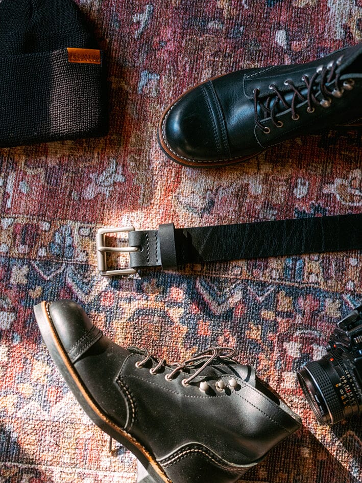 RED WING SHOES HERITAGE - 96503 - Cintura - BLACK Accessori Uomo Red Wing Shoes 