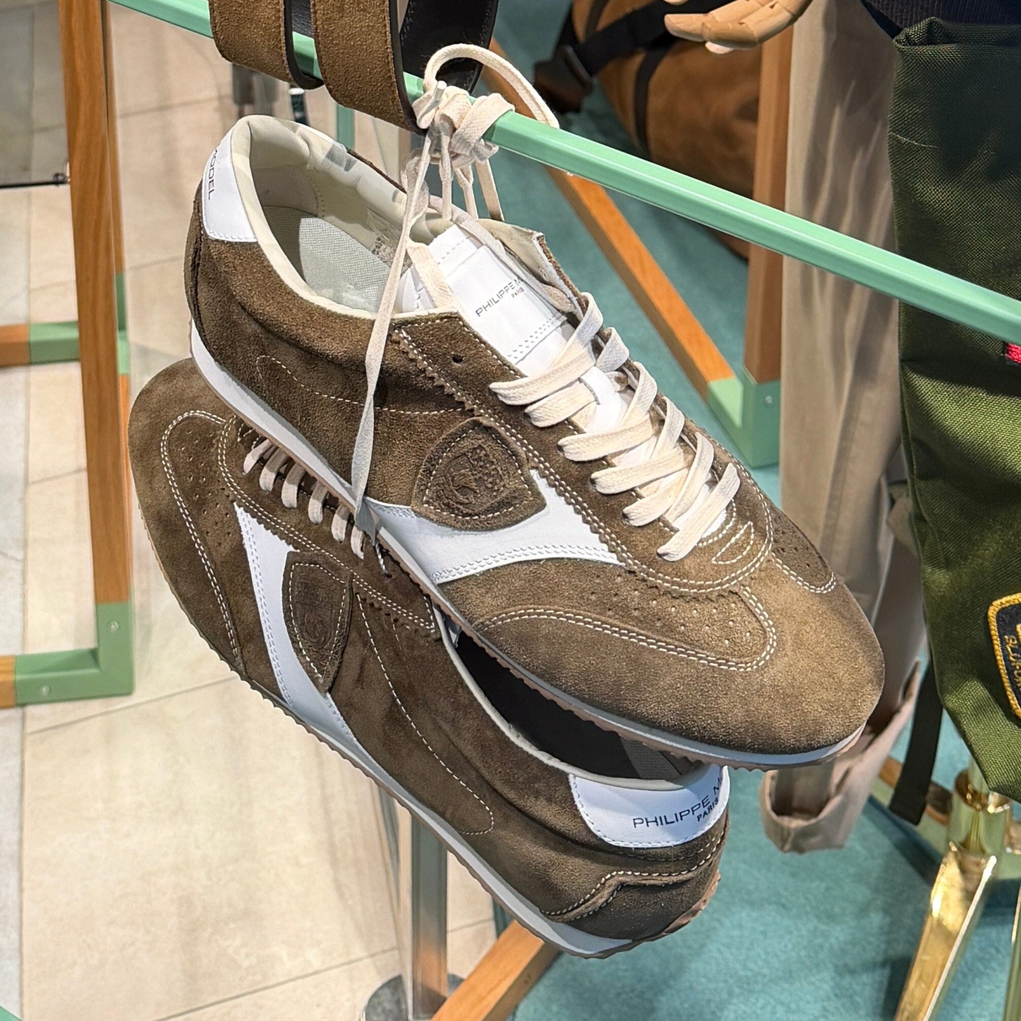 PHILIPPE MODEL - Sneakers - PNLU D005 - Militare Scarpe Uomo Philippe Model Paris 