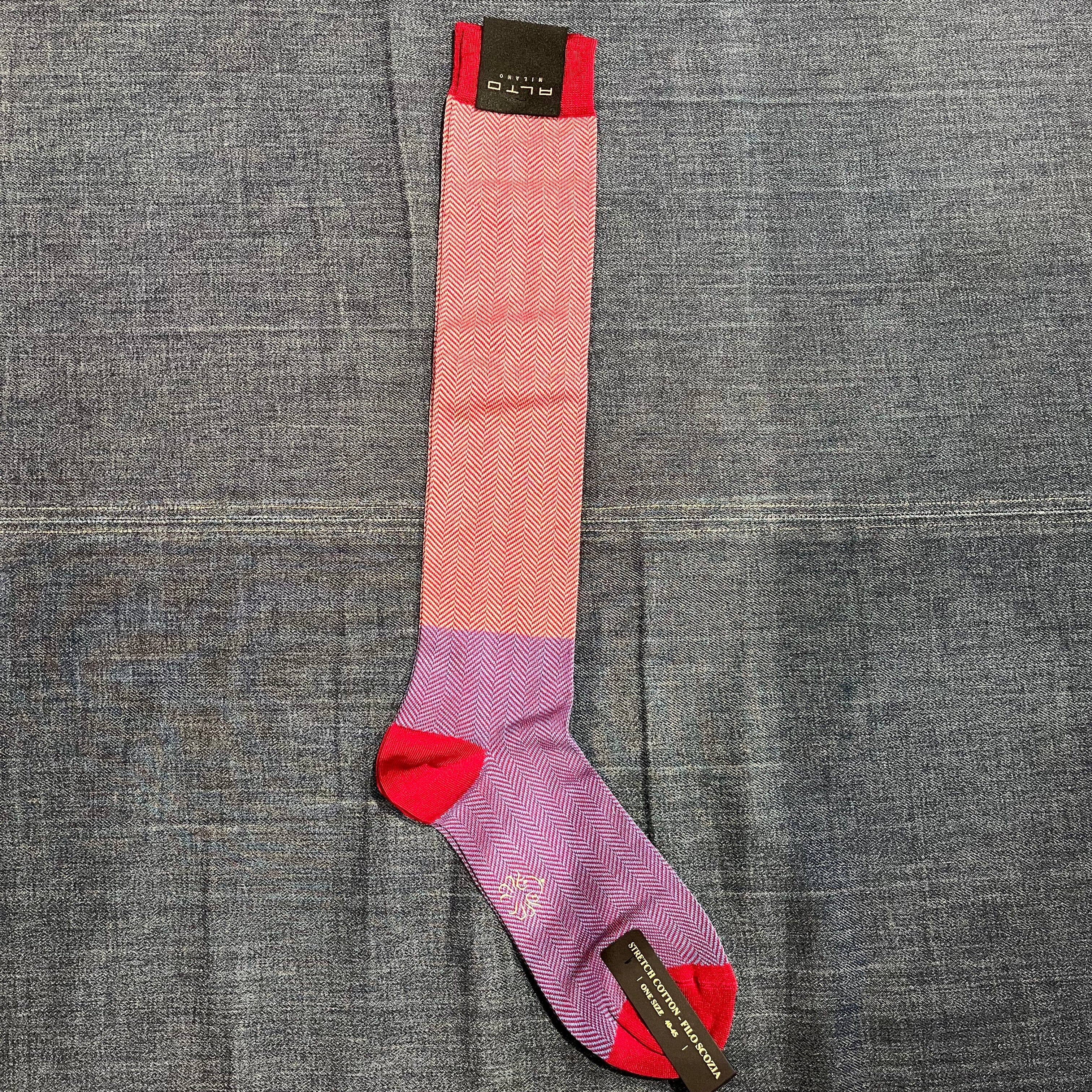ALTO MILANO - Calzino -26PEAM2404UL_123- Fragola Accessori Uomo Alto Milano 