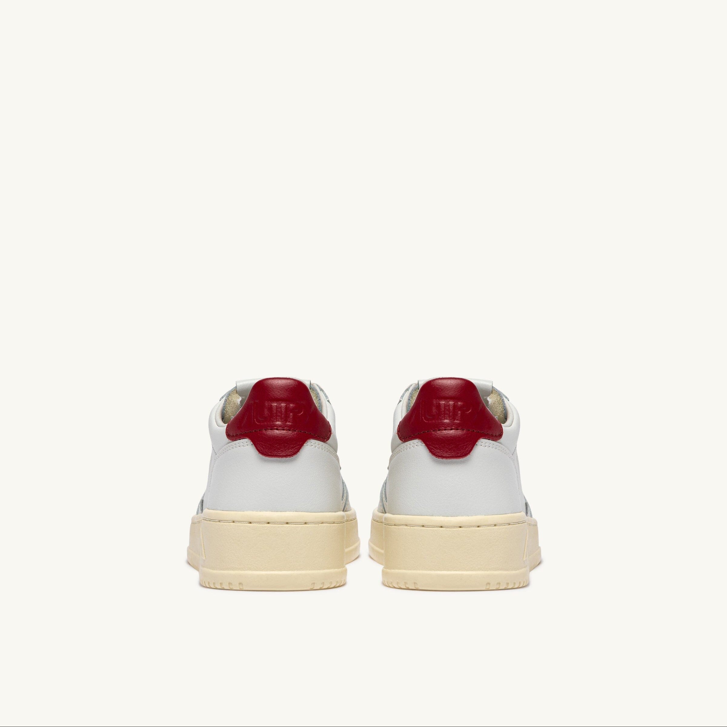 AUTRY - AULM LL33 - Sneakers MEDALIST - Bianco Rosso Scarpe Uomo AUTRY - Collezione uomo 