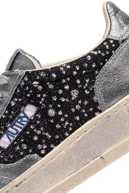 AUTRY - AULW FM02 - Sneakers MEDALIST - Glitter Nero Scarpe Donna AUTRY - Collezione donna 