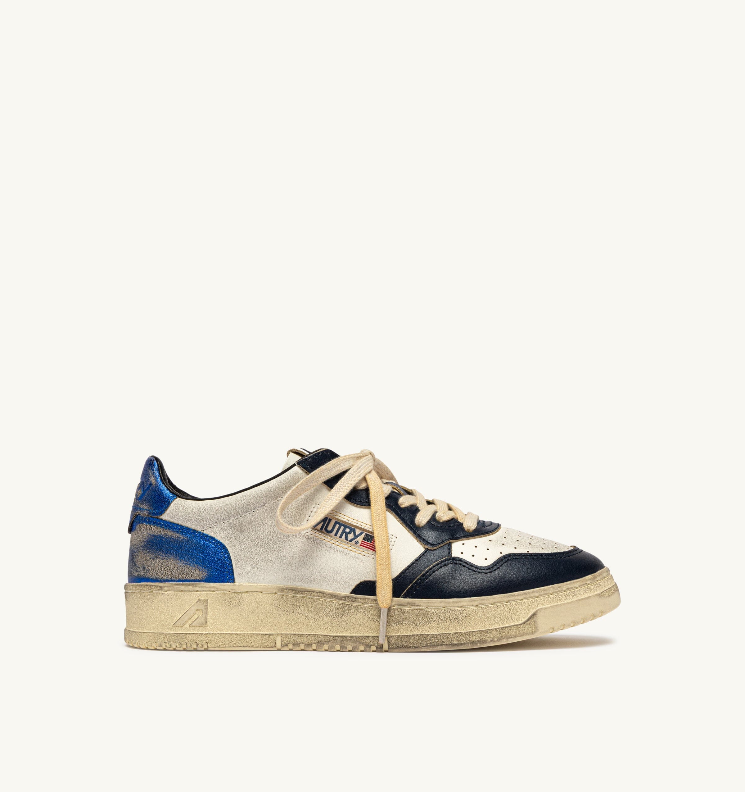 AUTRY - Sneakers AVLM SV55 - VINTAGE - Bianco blu Scarpe Uomo AUTRY - Collezione uomo 