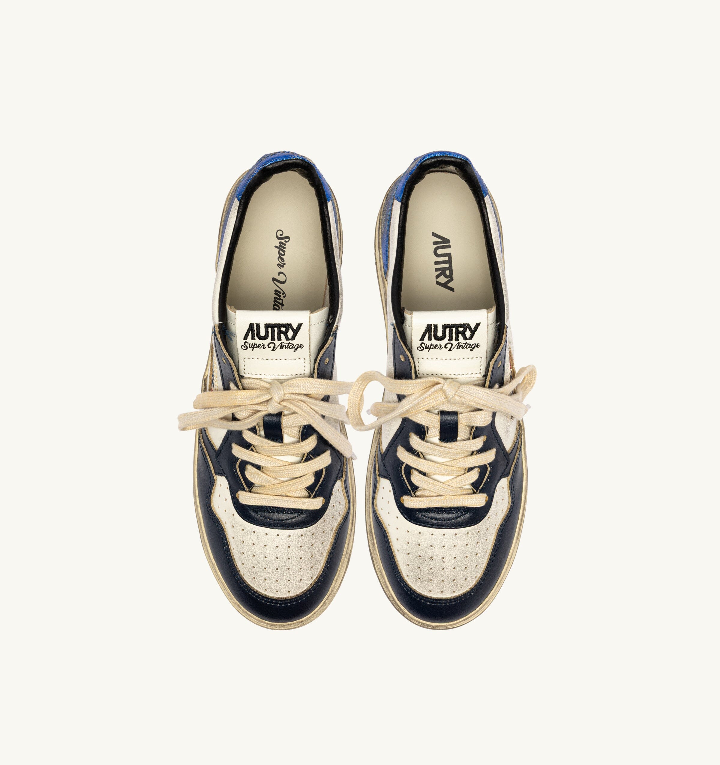 AUTRY - Sneakers AVLM SV55 - VINTAGE - Bianco blu Scarpe Uomo AUTRY - Collezione uomo 