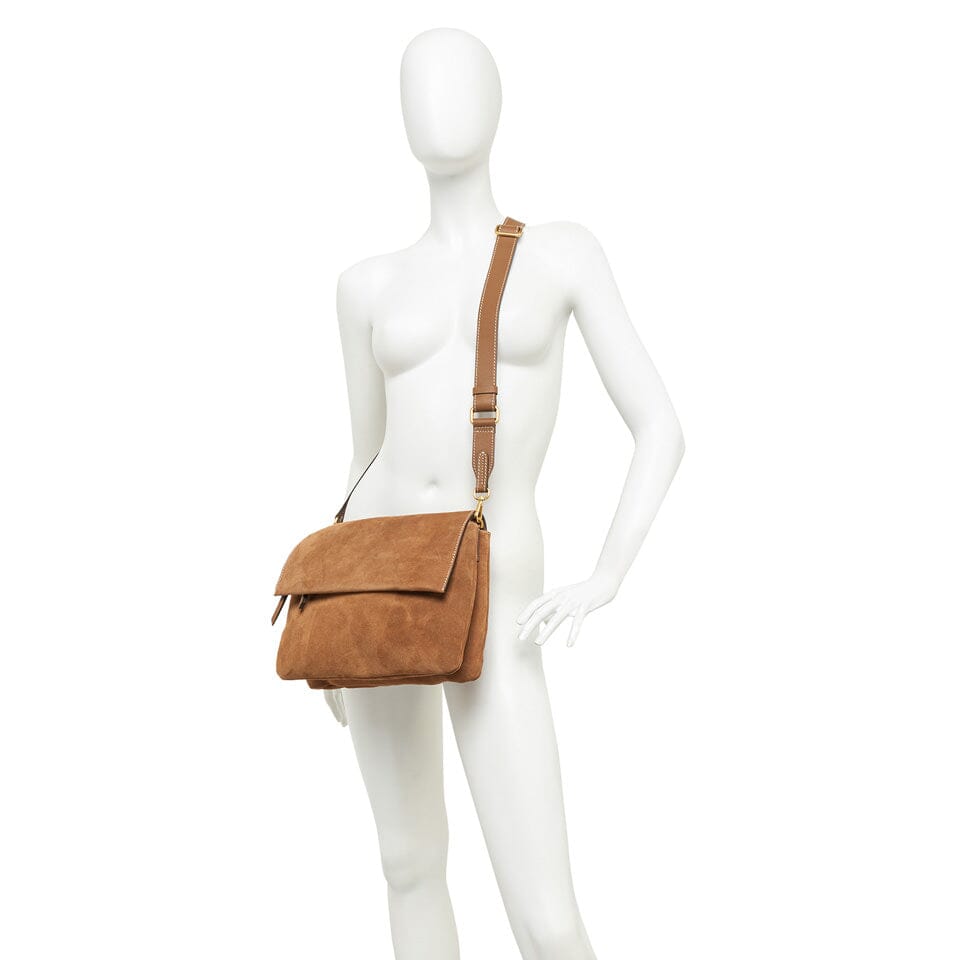 Gianni Chiarini Firenze - BS 12295 Three (grande) - Caramello Borse Gianni Chiarini 