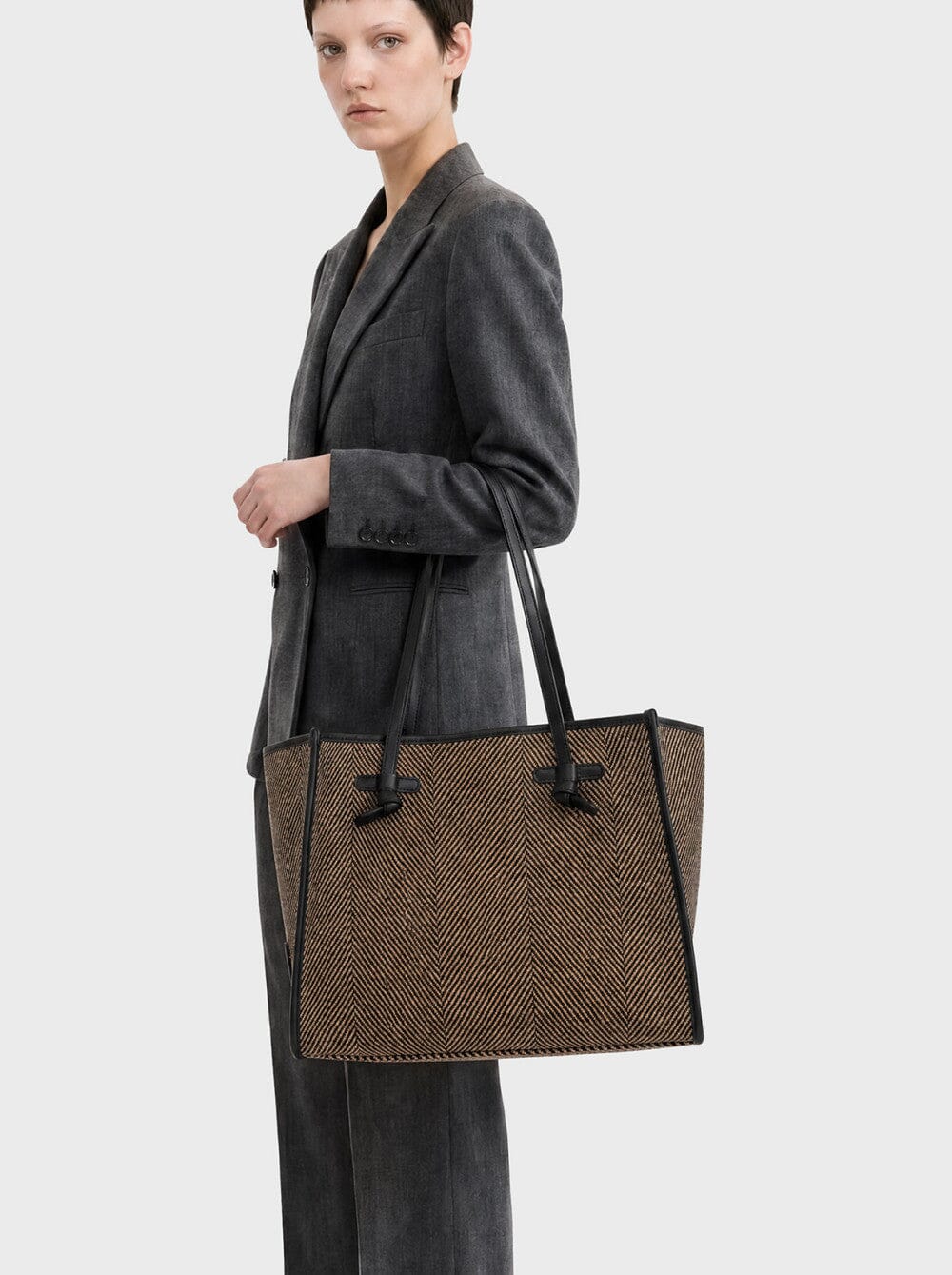 Gianni Chiarini - MARCELLA - BS 6850 - Nero Spiga Borse Gianni Chiarini 