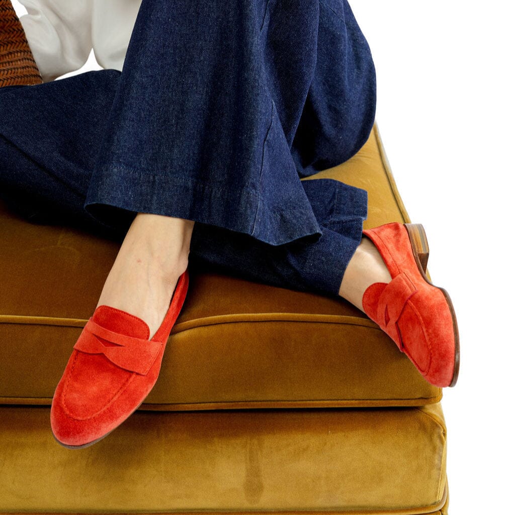 BERWICK 1707 - Mocassino Donna 10113 - Rosso Spicy Scarpe Donna BERWICK 1707 - Collezione Donna 