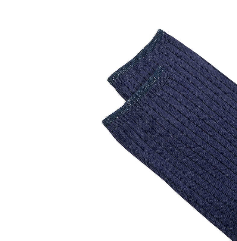 ANT 45 - Calzino Corto - CHANNE - C01 Navy Accessori Donna ANT 45 