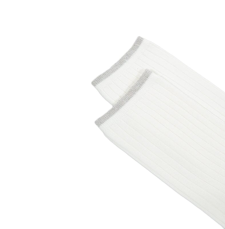 ANT 45 - Calzino Corto - CHANNE - W01 White Accessori Donna ANT 45 