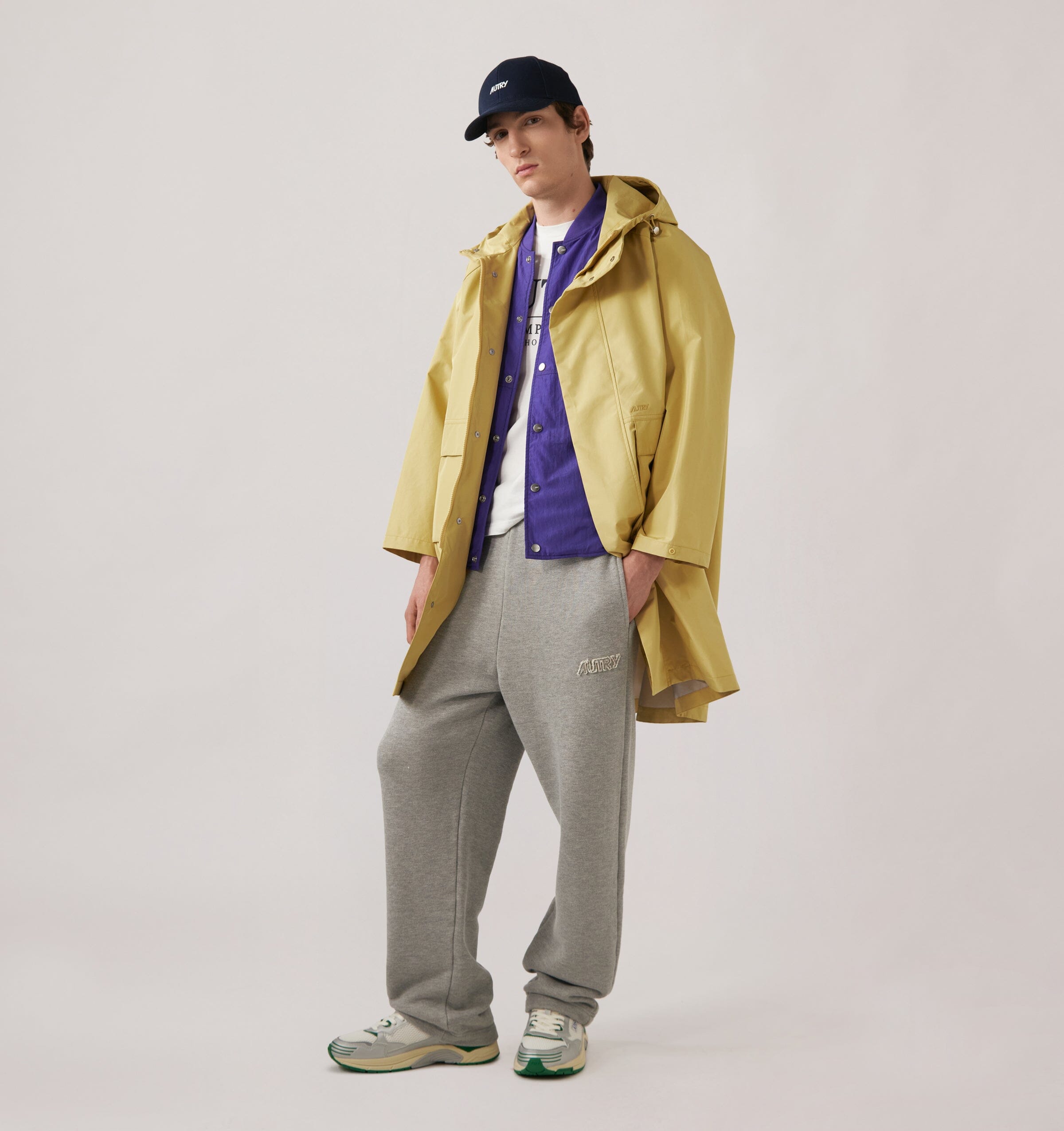 AUTRY - COPX 0081 - Parka nylon - Biscotto Abbigliamento Uomo AUTRY - Collezione uomo 