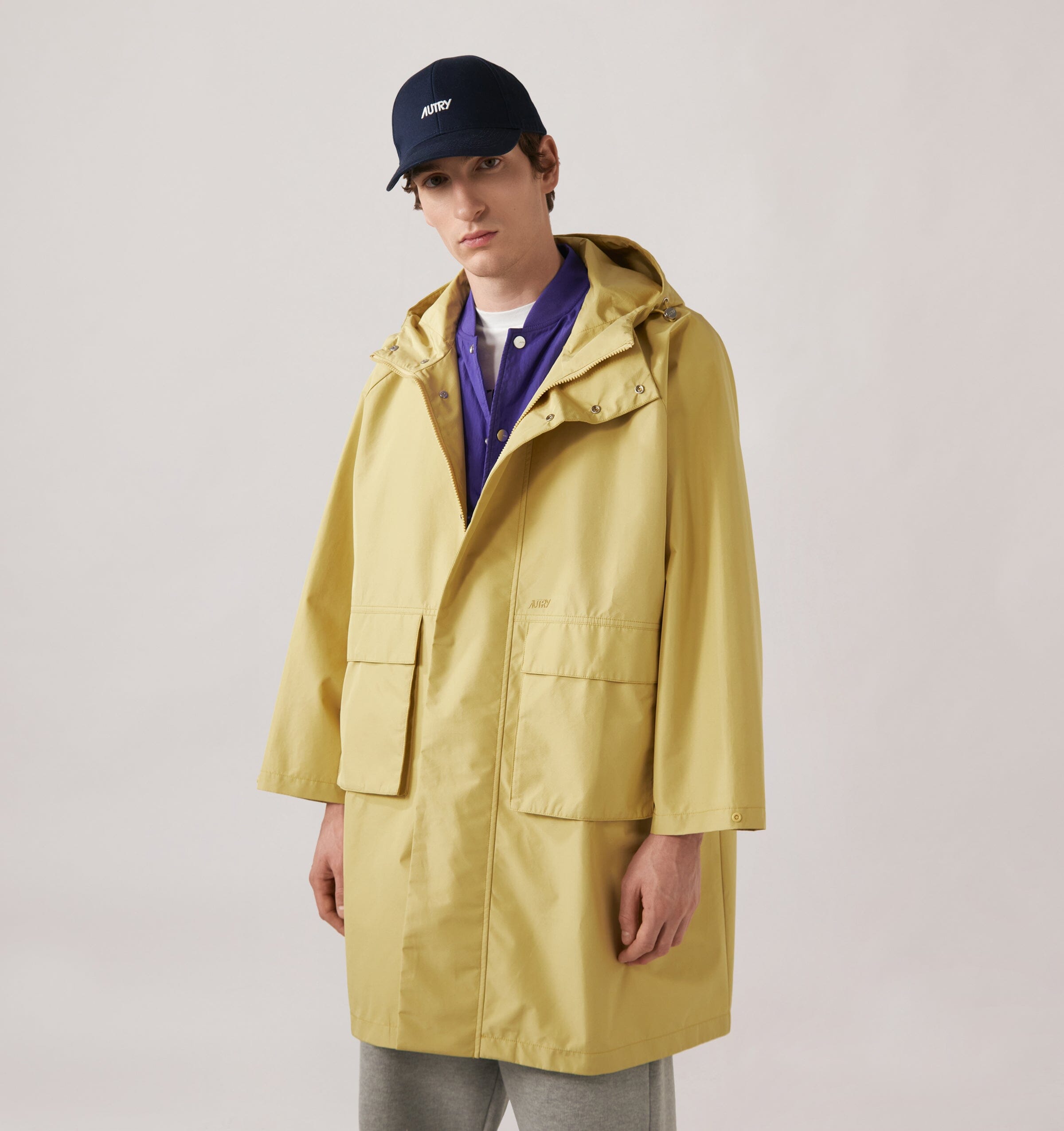 AUTRY - COPX 0081 - Parka nylon - Biscotto Abbigliamento Uomo AUTRY - Collezione uomo 