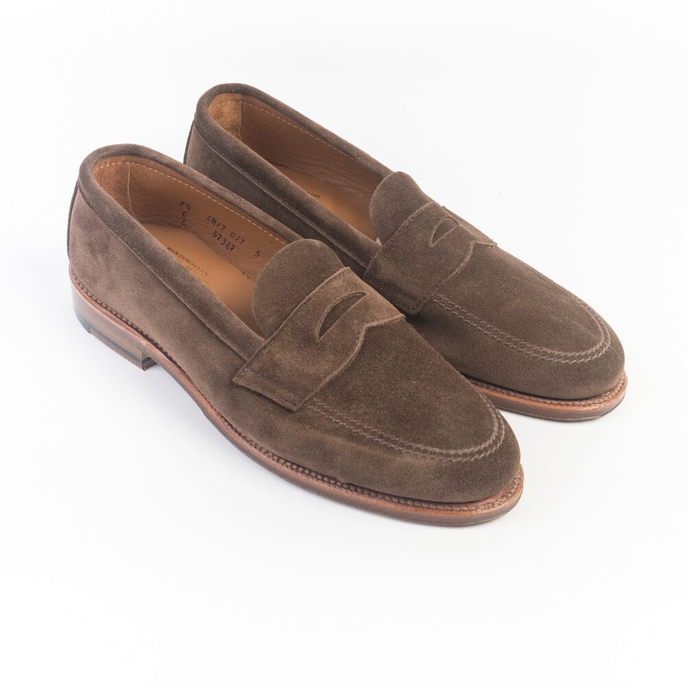 ALDEN - 5736F - Mocassino Sfoderato - Suede Hummus Scarpe Uomo Alden 