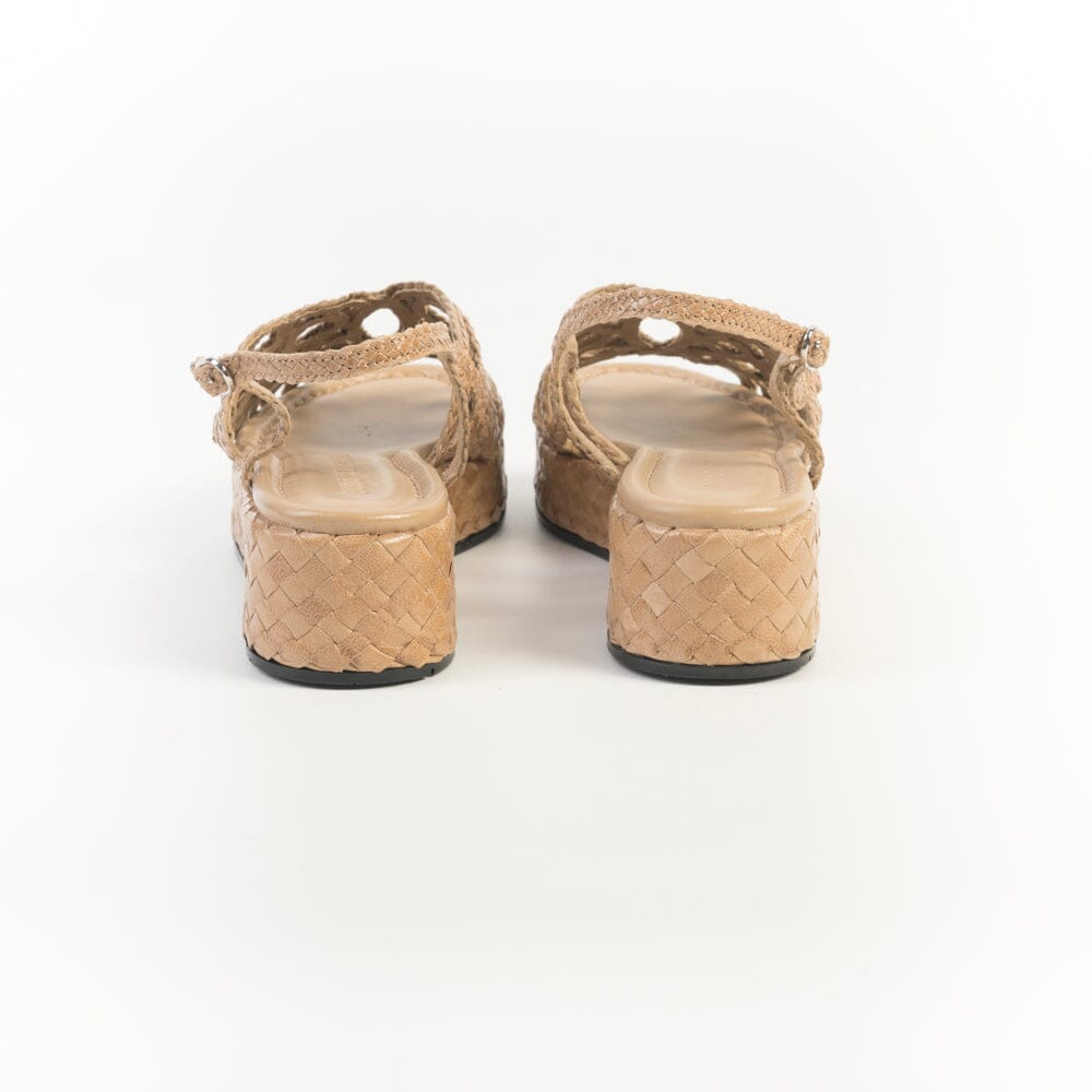 PONS QUINTANA - Sandali Zeppa - FORLI 11252 - Taupe Scarpe Donna PONS QUINTANA 