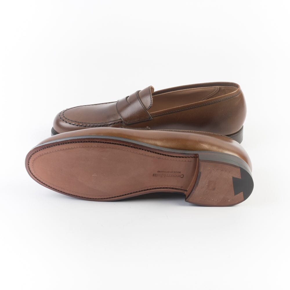 CROCKETT & JONES - Mocassino - Boston- 28363A - Cuoio Scarpe Uomo CROCKETT & JONES 
