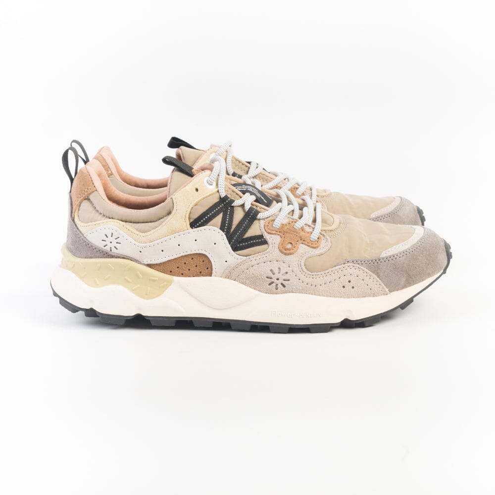 FLOWER MOUNTAIN - Sneakers Yamano 3 - 4D58 - Taupe Milk Scarpe Uomo FLOWER MOUNTAIN 