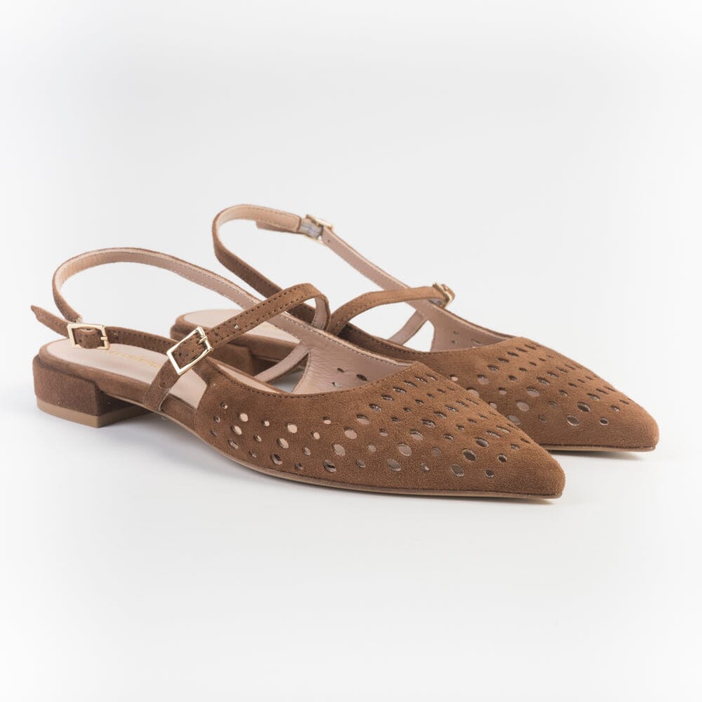 CappellettoShop - Sling Back - Pauline82 - Sigaro Scarpe Donna CAPPELLETTO 1948 