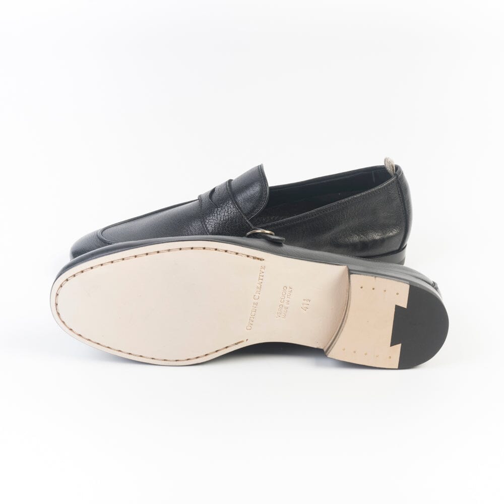OFFICINE CREATIVE - Mocassino - Oliver- Nero Scarpe Uomo OFFICINE CREATIVE - Collezione Uomo 