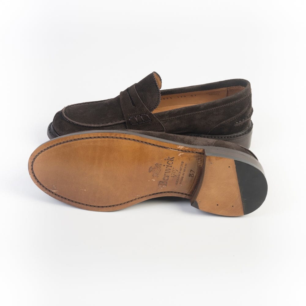 BERWICK 1707 - Mocassino Donna 175 - Camoscio Testa di Moro Scarpe Donna BERWICK 1707 - Collezione Donna 