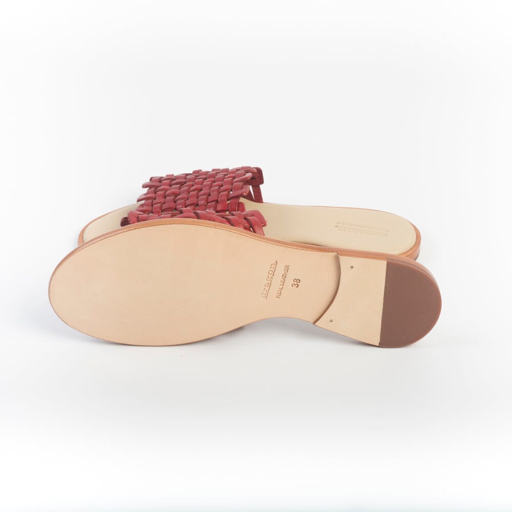 DRAGON DIFFUSION - Mules - Zigzag - Rosso Scarpe Donna DRAGON DIFFUSION 